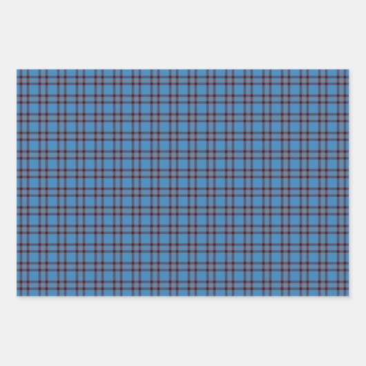 Clan Elliot Oude Tartan Inpakpapier Vel (Voorkant)