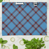 Clan Elliot oude Tartan keukenhanddoek (Gevouwen)