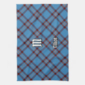Clan Elliot oude Tartan keukenhanddoek (Verticaal)