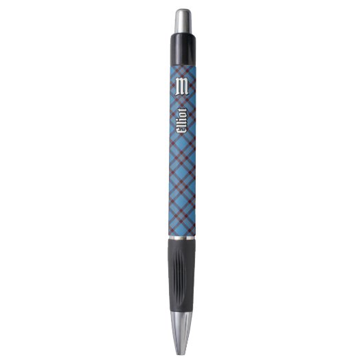 Clan Elliot oude Tartan pen (Voorkant Verticaal)