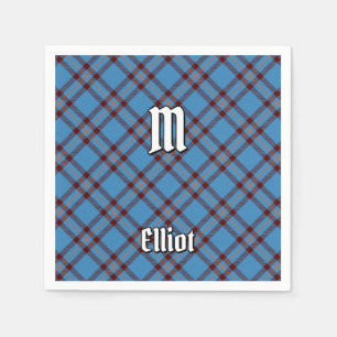 Clan Elliot Oude Tartan servetten