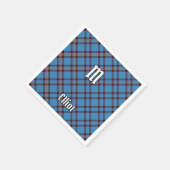 Clan Elliot Oude Tartan servetten (Hoek)