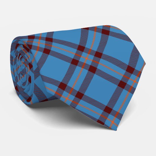 Clan Elliot Oude Tartan Stropdas (Opgerold)