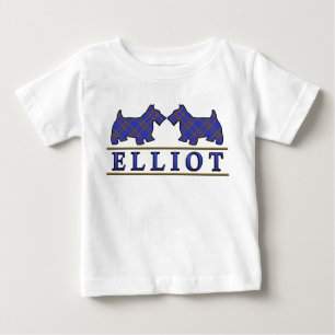 Clan Elliot Scottie Dogs Schotse Clan Tartan