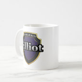Clan Elliot Scottish Dynasty Tartan Mokken Cups (Voorkant links)
