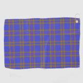 Clan Elliot Scottish Tartan Golfhanddoek (Horizontaal)