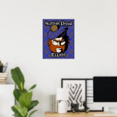 Clan Elliot Scottish Tartan Poster (Thuiskantoor)