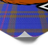 Clan Elliot Scottish Tartan Poster (Hoek)