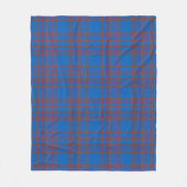 Clan Elliot Tartan Fleece Deken (Voorkant)