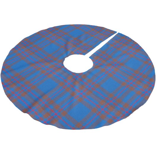 Clan Elliot Tartan Kerstboom Rok (Gekanteld)