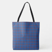 Clan Elliot Tartan Patroon Tote Bag (Voorkant)