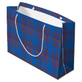Clan Elliot Tartan Pset Groot Cadeauzakje (Achterkant Gekanteld)