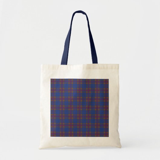 Clan Elliot Tartan Tote Bag (Voorkant)