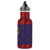 Clan Elliot Wapen over Moderne Tartan Waterfles (Rechts)