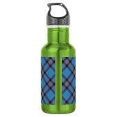Clan Elliot Wapen over Oude Tartan Waterfles (Achterkant)