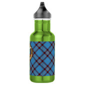 Clan Elliot Wapen over Oude Tartan Waterfles (Rechts)