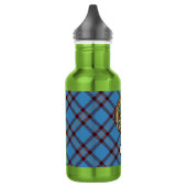 Clan Elliot Wapen over Oude Tartan Waterfles (Links)