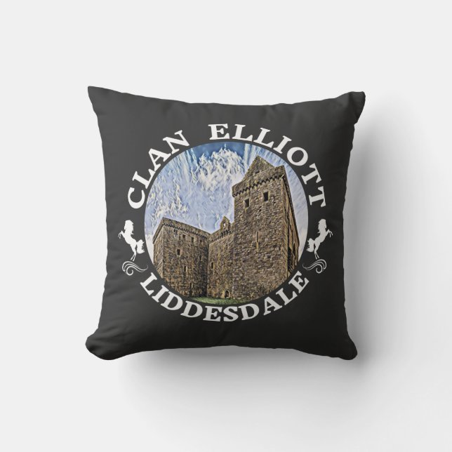 Clan Elliott, Hermitage Castle, Liddesdale, Elliot Kussen (Voorkant)