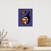 Clan Elliott Scottish Tartan Poster (Keuken)