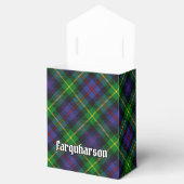 Clan Farquharson Crest over Tartan Bedankdoosjes (Geopend)