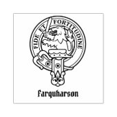 Clan Farquharson Crest Rubber Stamp Rubberstempel (Afrduk)
