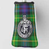Clan Farquharson Crest & Tartan Golfheadcover (Draai 90)