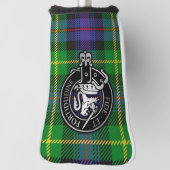 Clan Farquharson Crest & Tartan Golfheadcover (Draai 90)