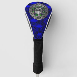 Clan Farquharson Crest & Tartan Knot Golfheadcover