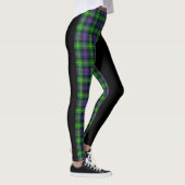 Clan Farquharson Crest & Tartan Leggings (Rechts)