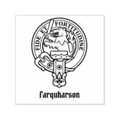 Clan Farquharson Crest Zelfinktstempel Zelfinktende Stempel (Design)