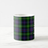 Clan Farquharson Letter F Monogram Tartan Koffiemok (Center)