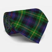 Clan Farquharson Letter F Monogram Tartan Stropdas (Opgerold)