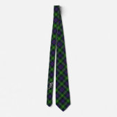 Clan Farquharson Letter F Monogram Tartan Stropdas (Achterkant)