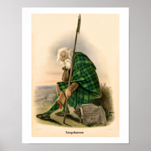 Clan Farquharson Poster (Voorkant)