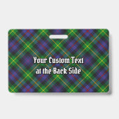 Clan Farquharson Tartan Badge (Achterkant)