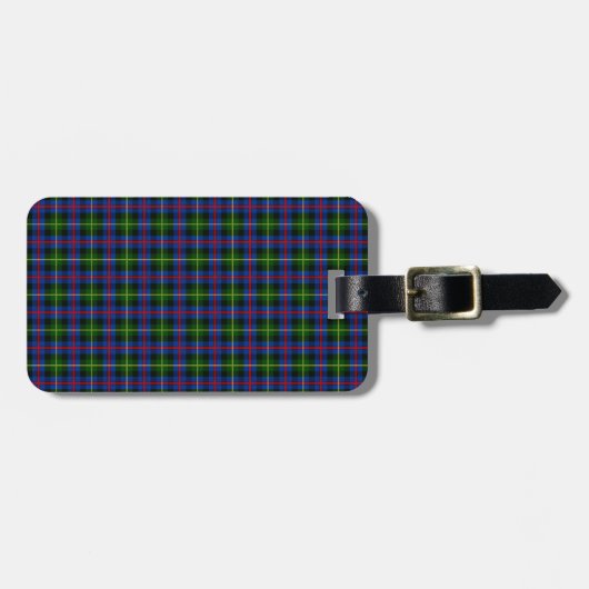 Clan Farquharson Tartan Bagagelabel (Voorkant horizontaal)