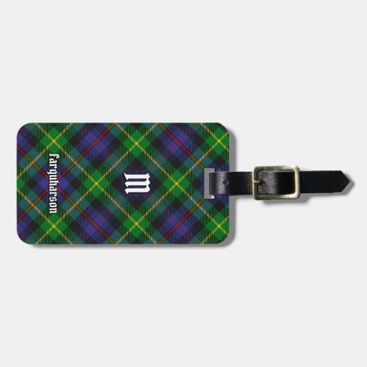 Clan Farquharson Tartan-Bagagelabel Bagagelabel (Voorkant horizontaal)