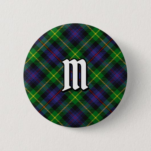 Clan Farquharson Tartan Button (Voorkant)