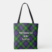 Clan Farquharson Tartan Canvas tas (Achterkant)