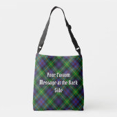 Clan Farquharson Tartan Crossbody Tas (Achterkant)