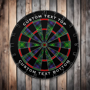 Clan Farquharson Tartan Dart Board Dartbord