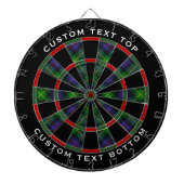 Clan Farquharson Tartan Dart Board Dartbord (Voorkant)