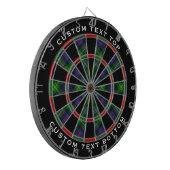 Clan Farquharson Tartan Dart Board Dartbord (Voorkant Links)