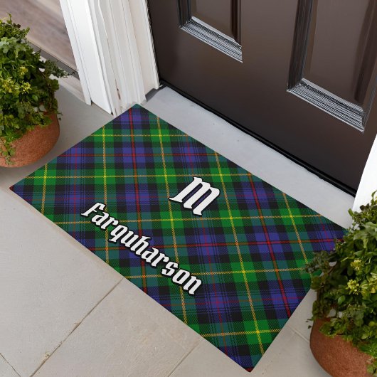Clan Farquharson Tartan Doormat Deurmat