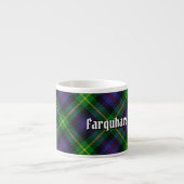 Clan Farquharson Tartan Espresso Cup Kop (Voorkant)