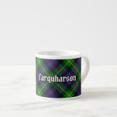 Clan Farquharson Tartan Espresso Cup Kop (Voorkant rechts)