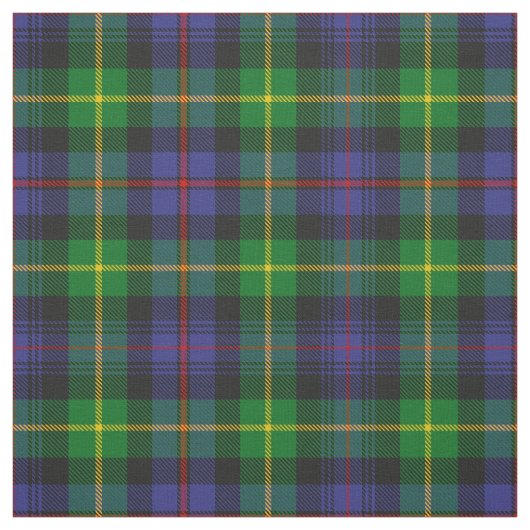 Clan Farquharson Tartan Fabric Stof (Swatch)