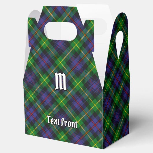 Clan Farquharson Tartan Favor Box Bedankdoosjes (Geopend)