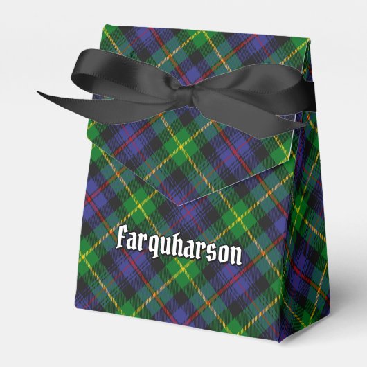 Clan Farquharson Tartan Favor Box Bedankdoosjes (Voorkant Zijde)