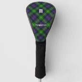 Clan Farquharson Tartan Golf Head Hoesje Golfheadcover (Voorkant)